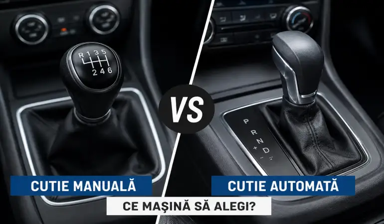 Cutie manuală sau cutie automată? Ce mașină să alegi?